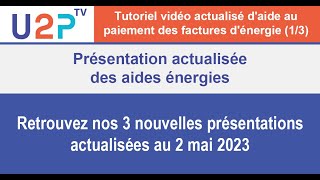 Présentation actualisée des aides énergies 13 [upl. by Rourke]