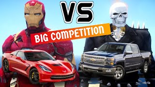 Iron man vs gost big competition cartoon video animated cartoon ironmanghost trending [upl. by Ettolrahs]