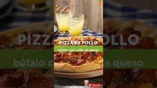 This Crispy Chicken Pizza with Cheese Edge is going to become your favorite pizza chicken shorts [upl. by Collayer]