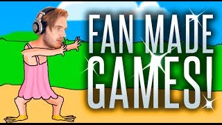 I PLAY FAN MADE GAMES  PewDuckPie PewDie Flap [upl. by Enia]