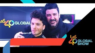 Blas Cantó en Los 40 Global Show [upl. by Elisabetta398]