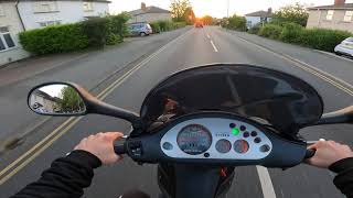 Gilera Runner 172 Evening Ride [upl. by Ashlan184]