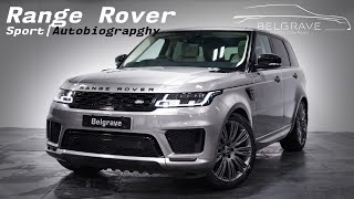 Range Rover Sport Autobiography  Walkaround video  FOR SALE [upl. by Drauode302]