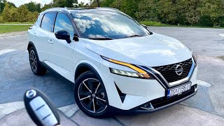 New NISSAN Qashqai 2022 Tekna  FIRST LOOK amp visual REVIEW exterior interior amp trunk [upl. by Broderick]