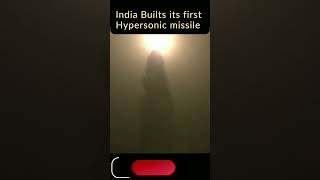 India Builts its first Hypersonic missile Indias new Missile facts geology missile shorts [upl. by Idou]