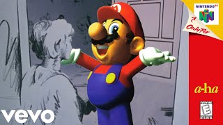 Take On Me but its in the Super Mario 64 Soundfont Music Video [upl. by Eintruok]