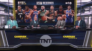 NBA AllStar 2024 Reserves Revealed East  Inside the NBA [upl. by Hackett]