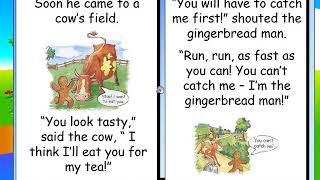 Audiobook gratis in inglese PER BAMBINI The gingerbread man [upl. by Pik]