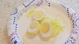 AMISH MUSTARD PICKLED EGGS [upl. by Suryt]