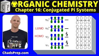 162b Pi Molecular Orbitals 13 Butadiene [upl. by Fawcett]