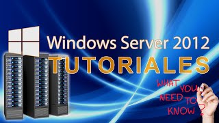 Windows Server 2012 Essentials  Jugando con el sistema tras la instalacion [upl. by Nanette]