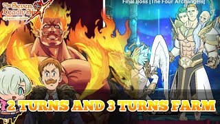 FINAL BOSS SARIEL AND TARMIEL CHALLENGE DIFFICULTY FARMING TEAM  Seven Deadly Sins Grand Cross [upl. by Lilac]