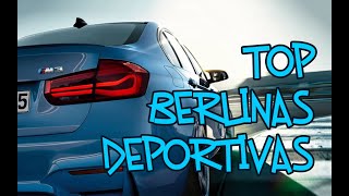 TOP Coches deportivos  las berlinas más radicales – los anti BMW M3 [upl. by Assirt]