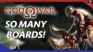 Why are there boards everywhere  God of War  EP 1 [upl. by Lydnek]