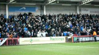 Bristol Rovers fans 1 [upl. by Odlaniger]