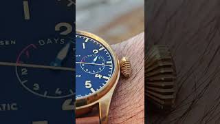 IWC Big Pilot bronze Limited Edtion watch luxurywatches watch iwcpilot iwcwatches [upl. by Orgalim391]