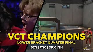 VCT Champions Highlights Lower Bracket QF  SEN  FNC  DRX TH [upl. by Rudolfo]