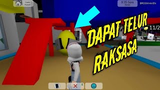 MAMALI KETEMU TELUR SEBESAR ORANG  BESAR BANGET robloxindonesia [upl. by Leunad]