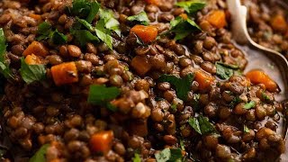 French Lentil Ragout Puy lentil side dish [upl. by Clarence469]