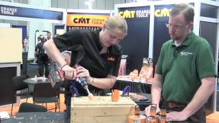 CMT’s New FASTX4 Carbidetipped Hole Saws –AWFS 2015 [upl. by Osyth]