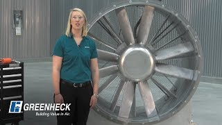 Greenheck  How To Change Blade Pitch  RA Fan [upl. by Assilrac]