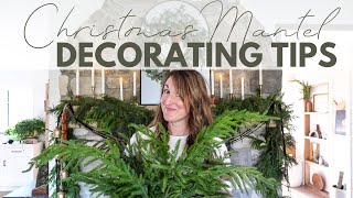 5 Christmas Mantel Designs YOU Can Do  Christmas Mantel Decorating Ideas 2022 [upl. by Errehs222]