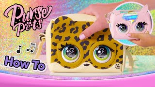 Purse Pets – INTERACTIVE Pet and Purse – Unboxing and HowTo [upl. by Haduj]