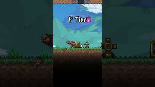 Terraria Boulder Tier list [upl. by Anaitak]