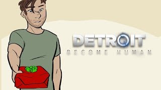 Christmas Present Reed900  Detroit Become Human Comic Dub [upl. by Ostap]