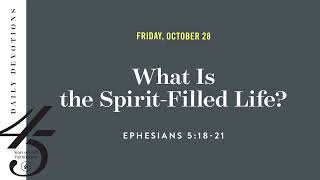 What Is the SpiritFilled Life – Daily Devotional [upl. by Cruz]