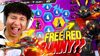 Free Fire But Late Red Bunny Bundle Opening 🤪 Tonde Gamer [upl. by Zwiebel477]