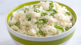 Easy Mashed Cauliflower Recipe [upl. by Havener]