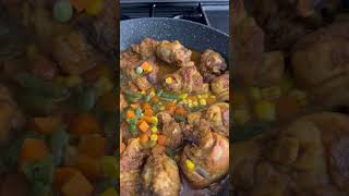 How to make curry chicken dinner lunch Recipe the best [upl. by Atiuqel]