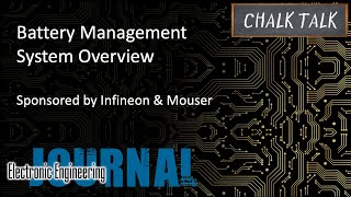 Battery Management System Overview  Infineon [upl. by Airetak538]