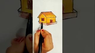 Drawing  Home  Paint  3D Drawing  aradhya viral omstudio art shorts [upl. by Amalita108]