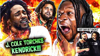 J COLE TORCHES KENDRICK quot7 Minute Drillquot Kendrick Lamar Response REACTION [upl. by Draw664]