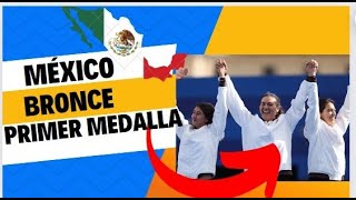 MÉXICO y su PRIMER MEDALLA en París 2024 [upl. by Nahaj]