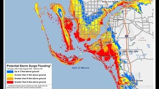 Experimental Potential Storm Surge Flooding Map Short Version [upl. by Hanoy21]