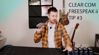 ClearCOM freespeak ii tip of the week 3  CHARGING [upl. by Sandler444]