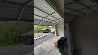 New Clopay Garage Door With Liftmaster 8165 Opener [upl. by Enortna]