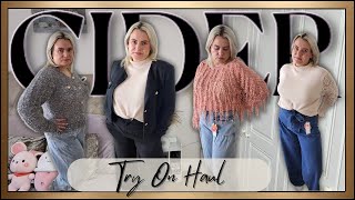 HUGE CIDER CLOTHING TRY ON HAUL SIZE 14 JANUARY 2024 Obsessed  Clare Walch [upl. by Donaugh904]