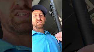 Water fed pole hack how to stop water flow instantly [upl. by Rodney]