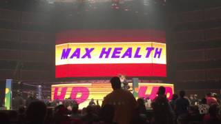 TJ Perkins and Neville Entrance WWE 205 Live 21417 [upl. by Attehcnoc]