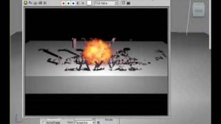 Text Explode Shatter 3DS Max Simple Tutorial pt 3 of 3 [upl. by Anis222]