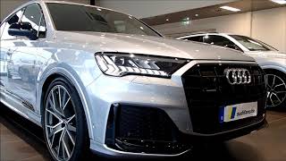 FIRST LOOK Audi Q7 2020 Sline Facelift Floret Silver Walkaround [upl. by Fay]