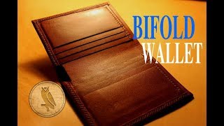 Making a Leather Bifold Wallet [upl. by Azarcon]