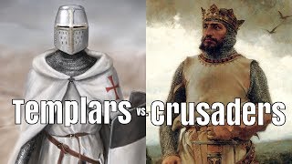 Templars vs Crusaders  What was the Difference [upl. by Mirna96]