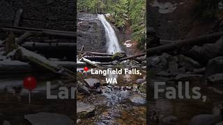 Langfield Falls  Pacific Northwest WashingtonSt [upl. by Haneen]