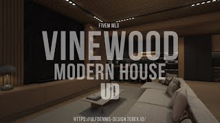 GTA V MLO  VINEWOOD MODERN HOUSE  FIVEM [upl. by Ormond]