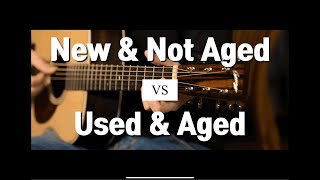 Collings OM2H Comparison  New and not aged with Used and aged OM2H Guitar [upl. by Yvonne]